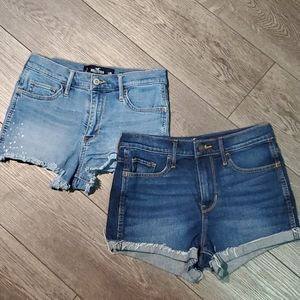 Bundle of 2 Hollister shorts -Size 3